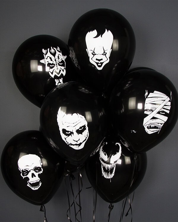 612867_Шар_(12_30_см)_Мрачный_клоун_Черный_пастель_2_ст_25_шт_2