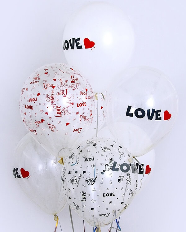 812111-25_Шар_(12_30_см)_Любовь_Белый_(801)_Прозрачный_(701)_кристалл_5_ст_25_шт_1