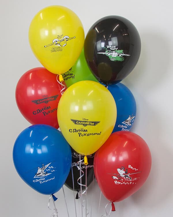 812240_Шар_(12_30_см)_Самолеты_Ассорти_пастель_1_ст_25_шт_1