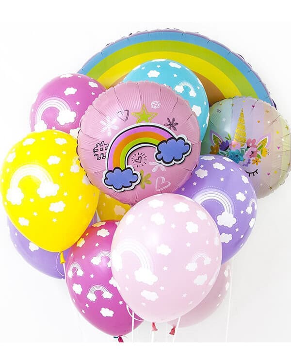 128467_Шар_(12_30_см)_Радуга_в_облачках_Ассорти_пастель_5_ст_25_шт_3