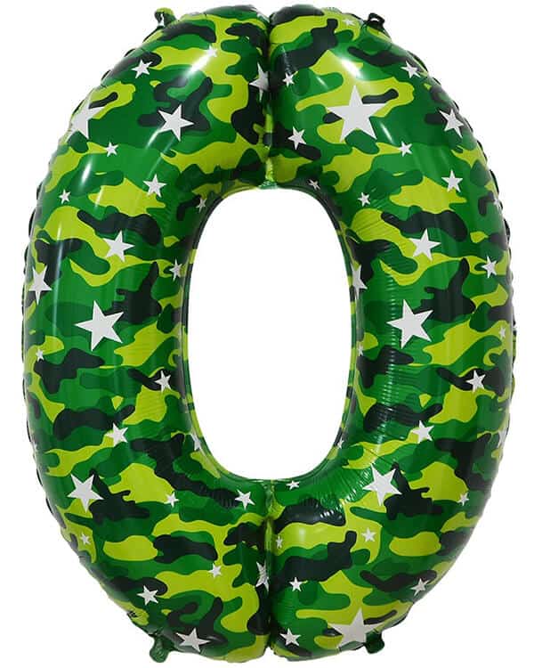 131010_Шар_(34_86_см)_Цифра_0_Камуфляж_1_шт_в_упак