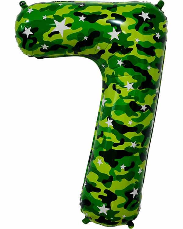 131017_Шар_(34_86_см)_Цифра_7_Камуфляж_1_шт_в_упак