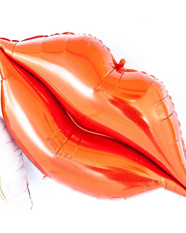 35752GH_Шар_(39_99_см)_Фигура_Губы_Красный_Голография_1_шт_2