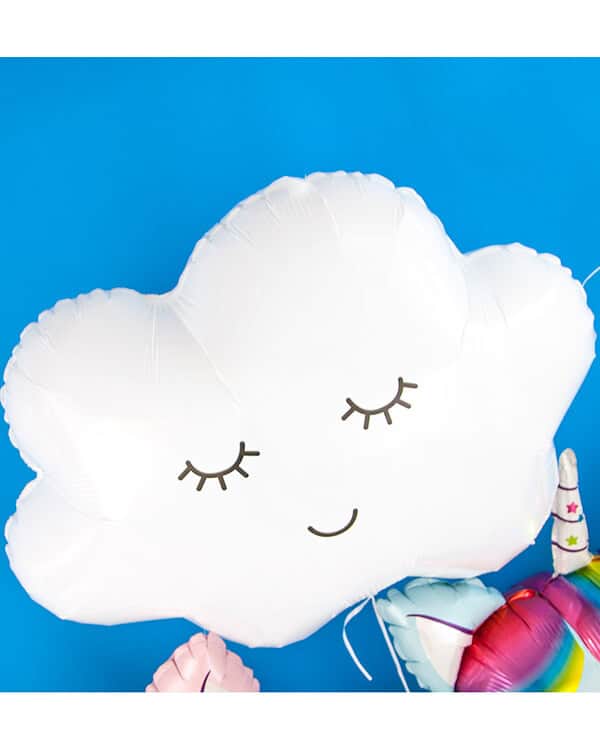 35873WE_Шар_(30_76_см)_Фигура_Воздушное_облако_Белый_1_шт_1