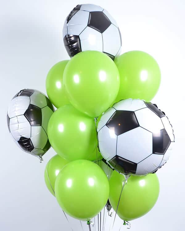 401506N_Шар_(18_46_см)_Круг_Футбольный_мяч_Черный_1_шт_5