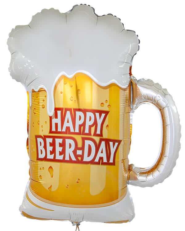 901787_Шар_(28_71_см)_Фигура_Пиво_в_кружке_1_шт_1