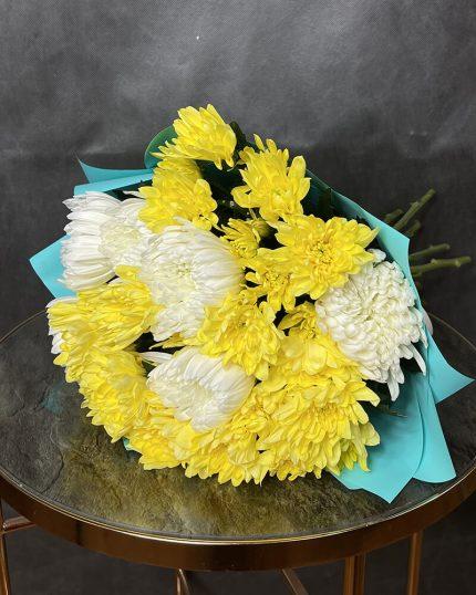 Букет из хризантем